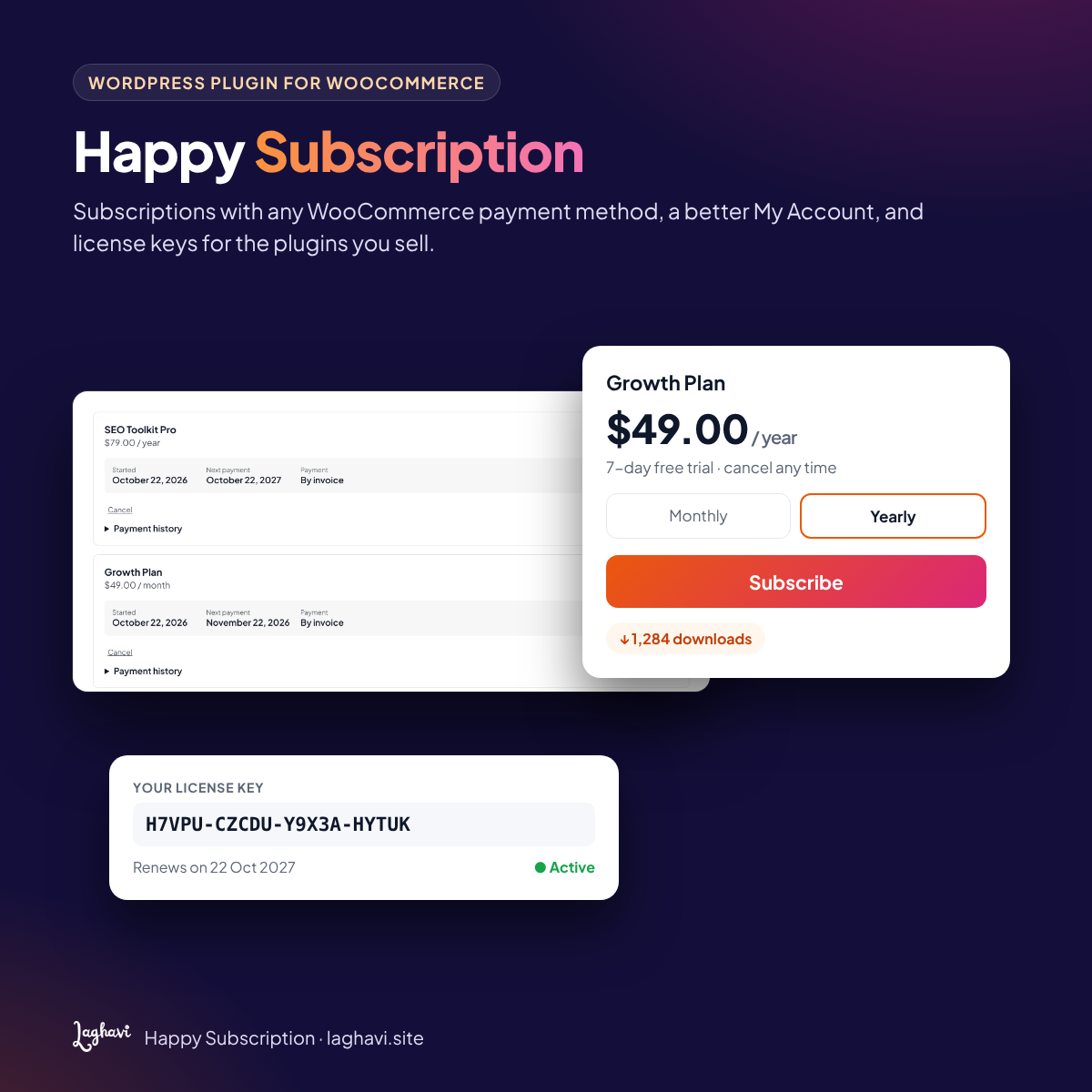 Happy Subscription Pro