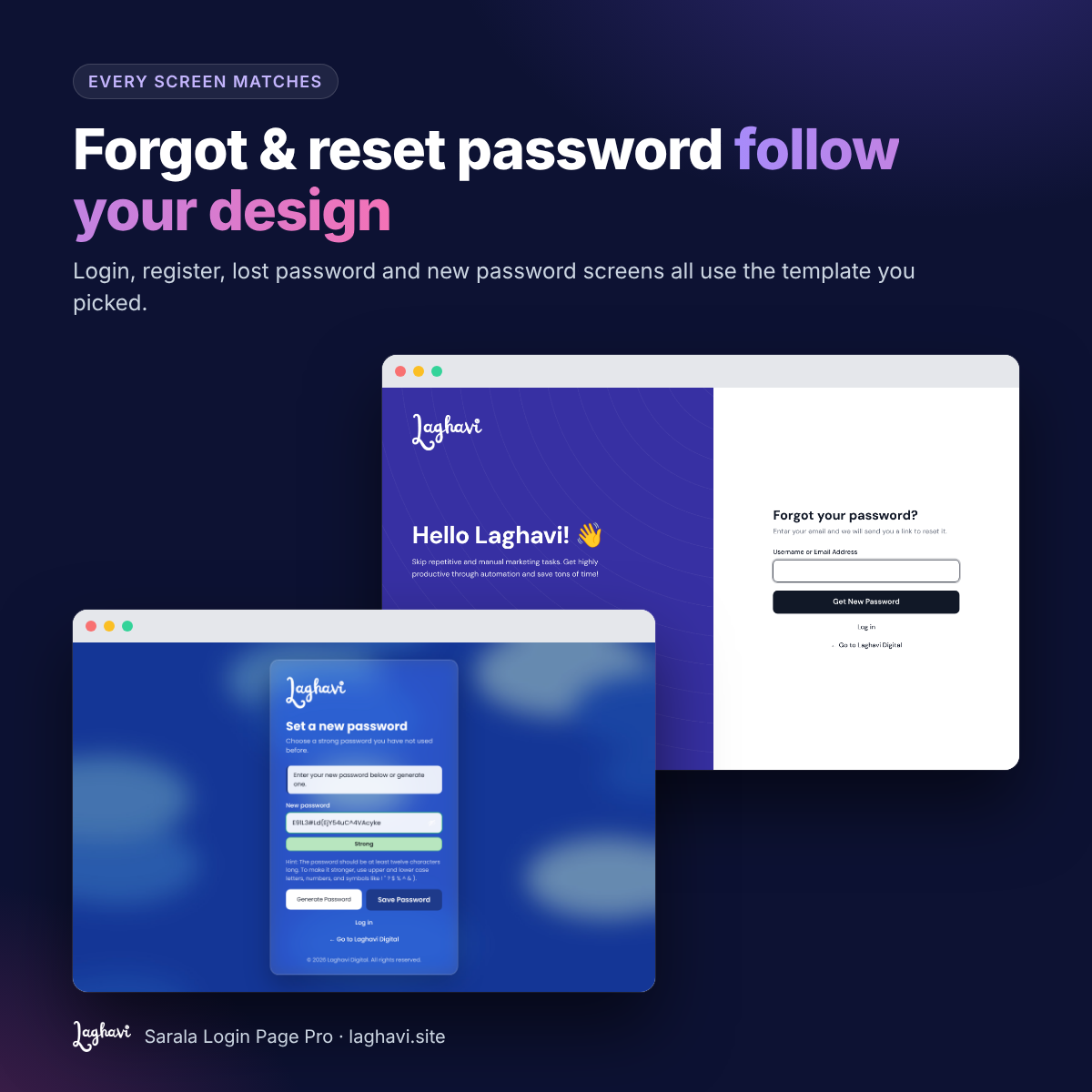 Sarala Login Page Pro - Image 6