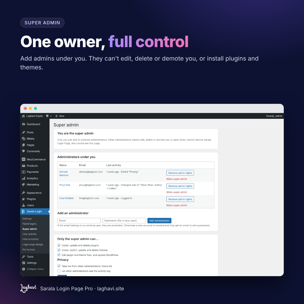 Sarala Login Page Pro - Image 5